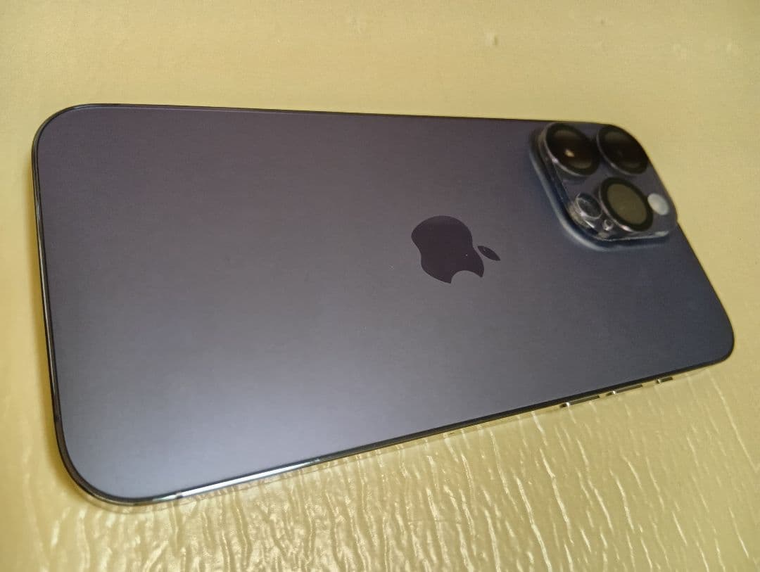 美品 Apple iPhone14 Pro Max 256GB ディープパープル