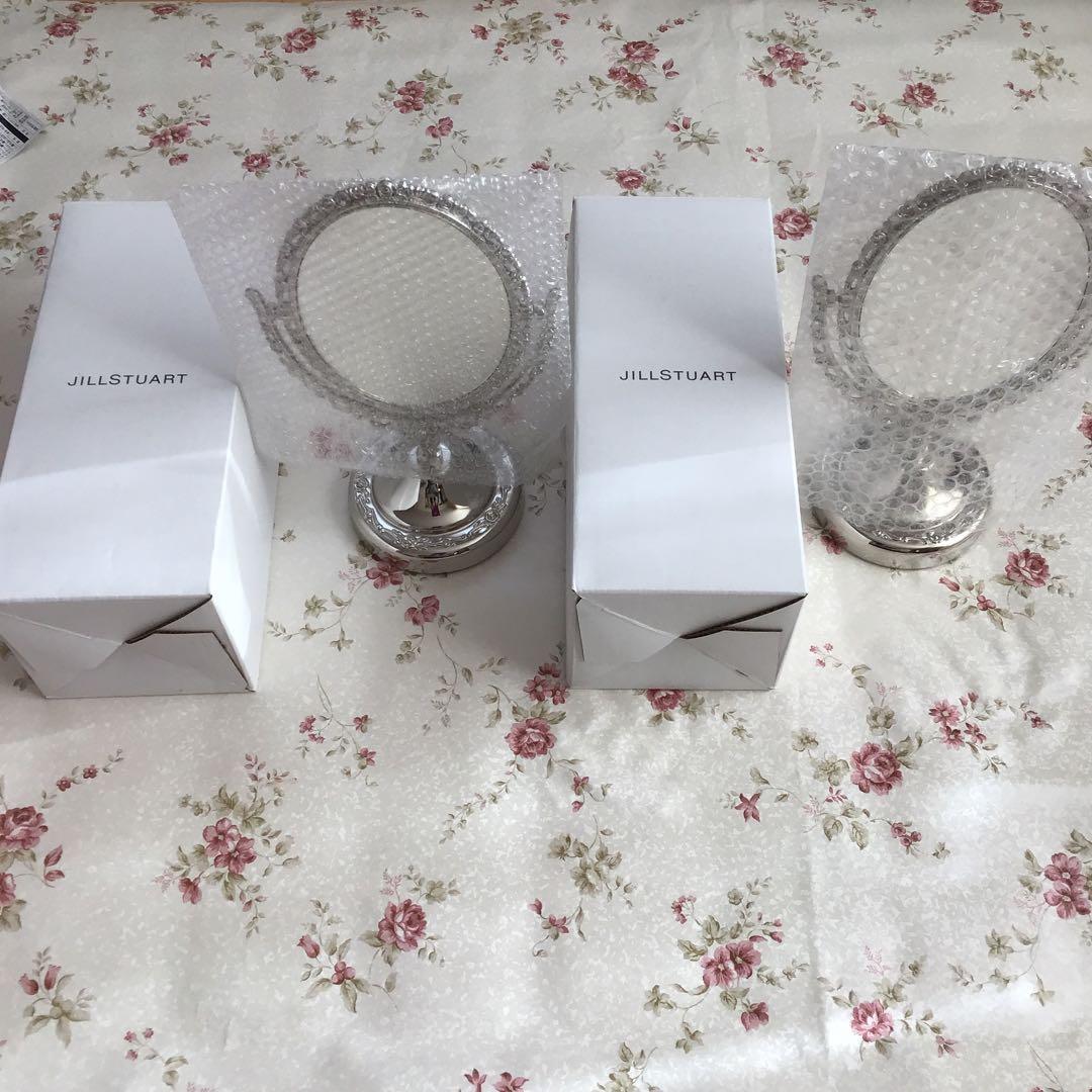 ジルスチュアート　まとめ売り　ミラー　鏡　2個 ノベルティ　スタンドミラー