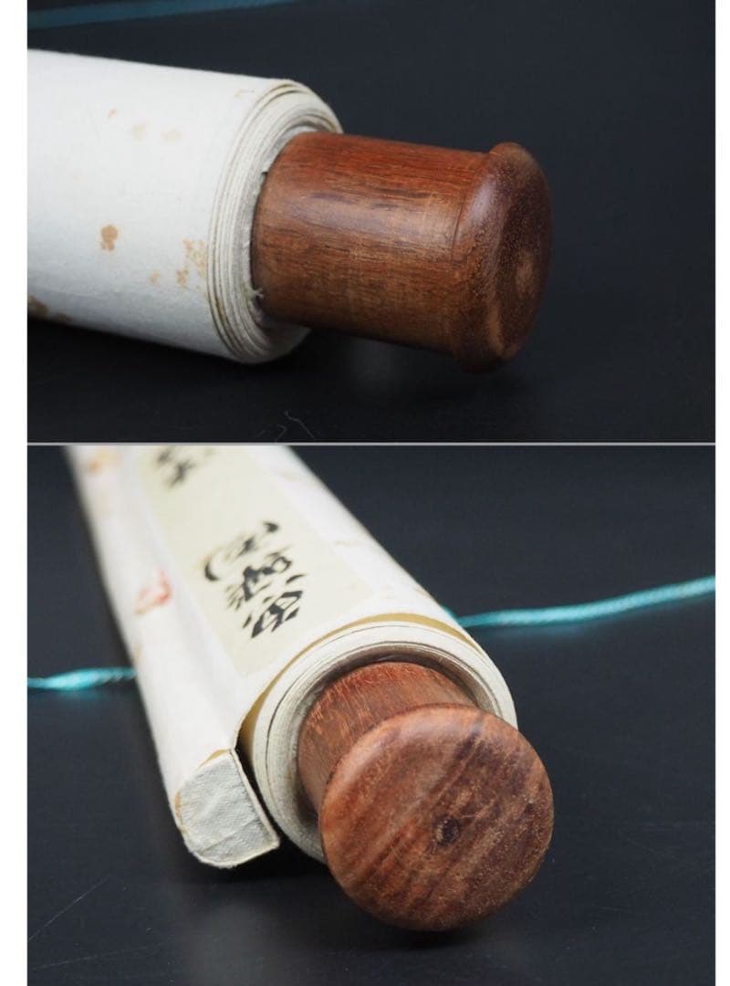 送料無料　潮上画派著名画家　陳勝　魚楽図紙本肉筆1982年広州にて購入中国美術