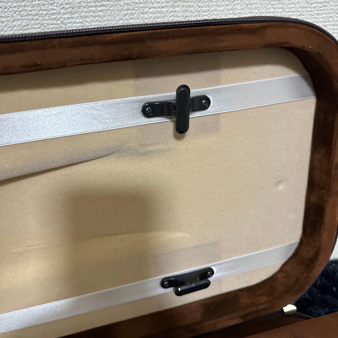 美品 バイオリンケース 4/4サイズ 弦楽器 湿度計付き 弦楽器