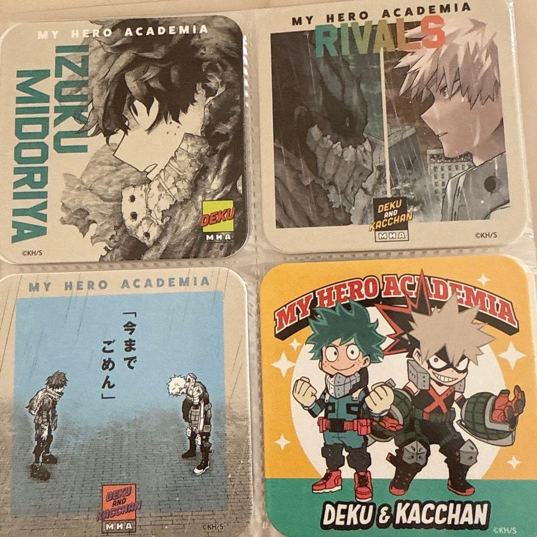 僕のヒーローアカデミア アートコースター RIVALS 緑谷出久 爆豪勝己