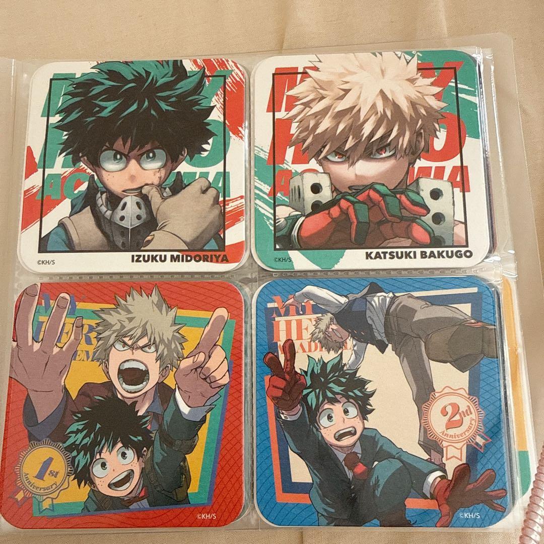 僕のヒーローアカデミア アートコースター RIVALS 緑谷出久 爆豪勝己