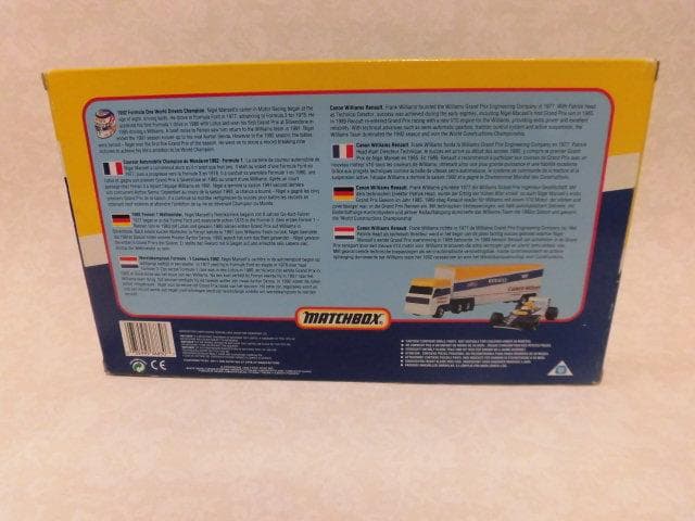 ナイジェル マンセル 1/64 F1 トランスポーター バン ヘリコプター