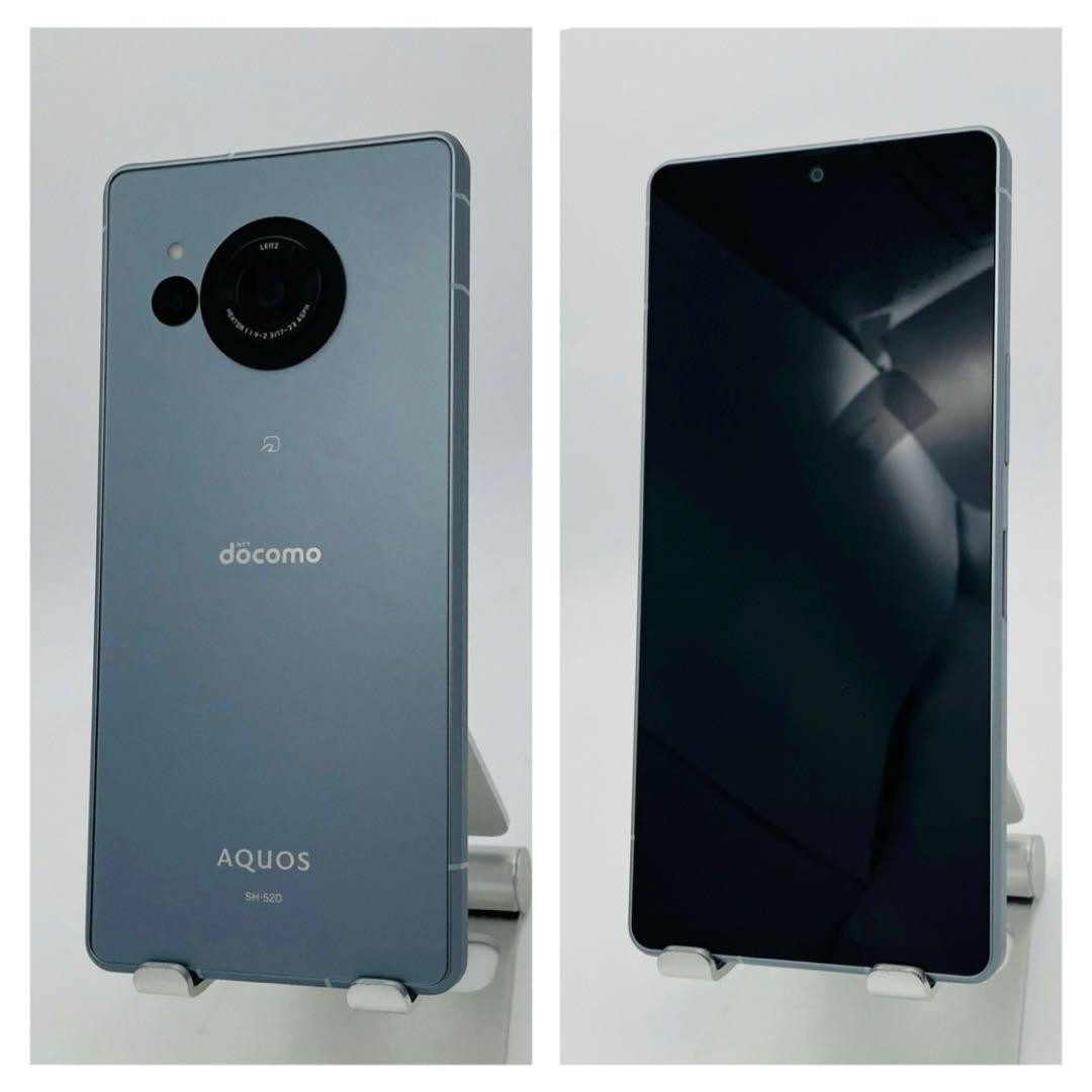 S AQUOS R8 SH-52D 256 GB ブルー SIMフリー　本体