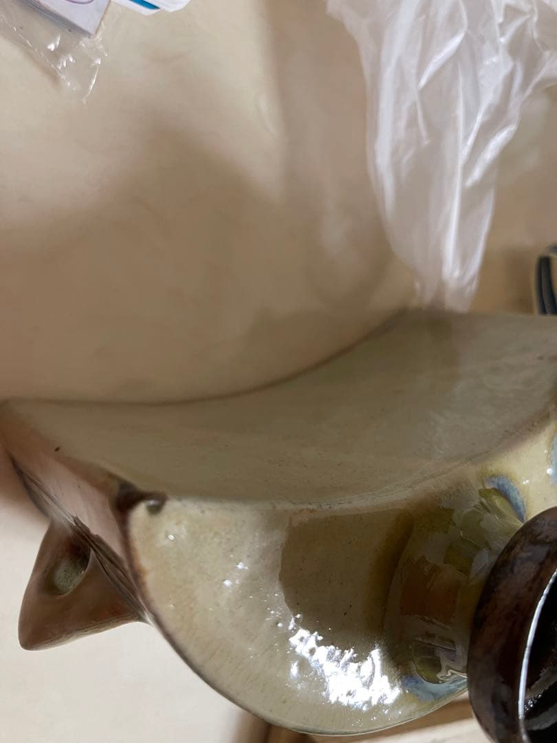 金城次郎（人間国宝）抱瓶　魚　魚汶（小）