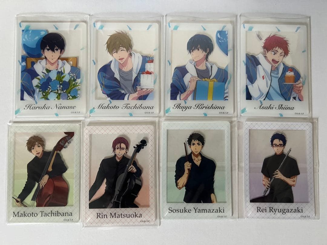 Free! チェキ風クリアカード　61種