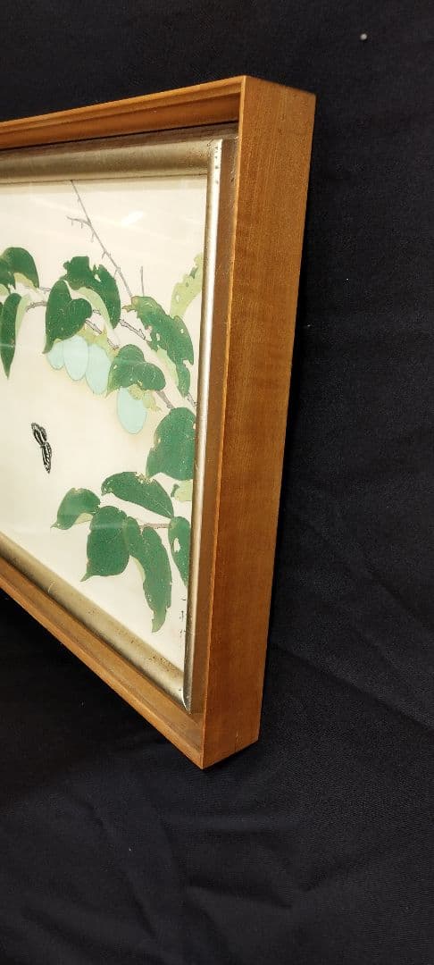 日本画（絹本着彩）　中塚一杉