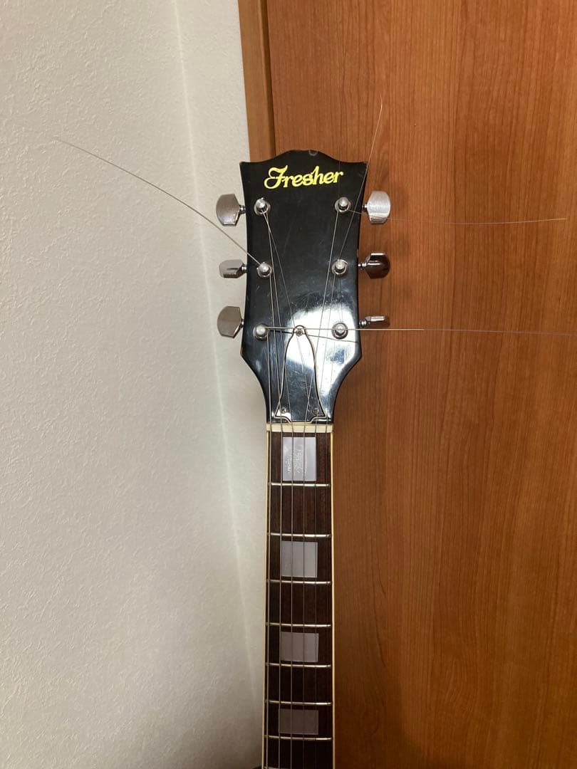 フレッシャー　レスポールタイプ ギター ブラウン系　ジャンク