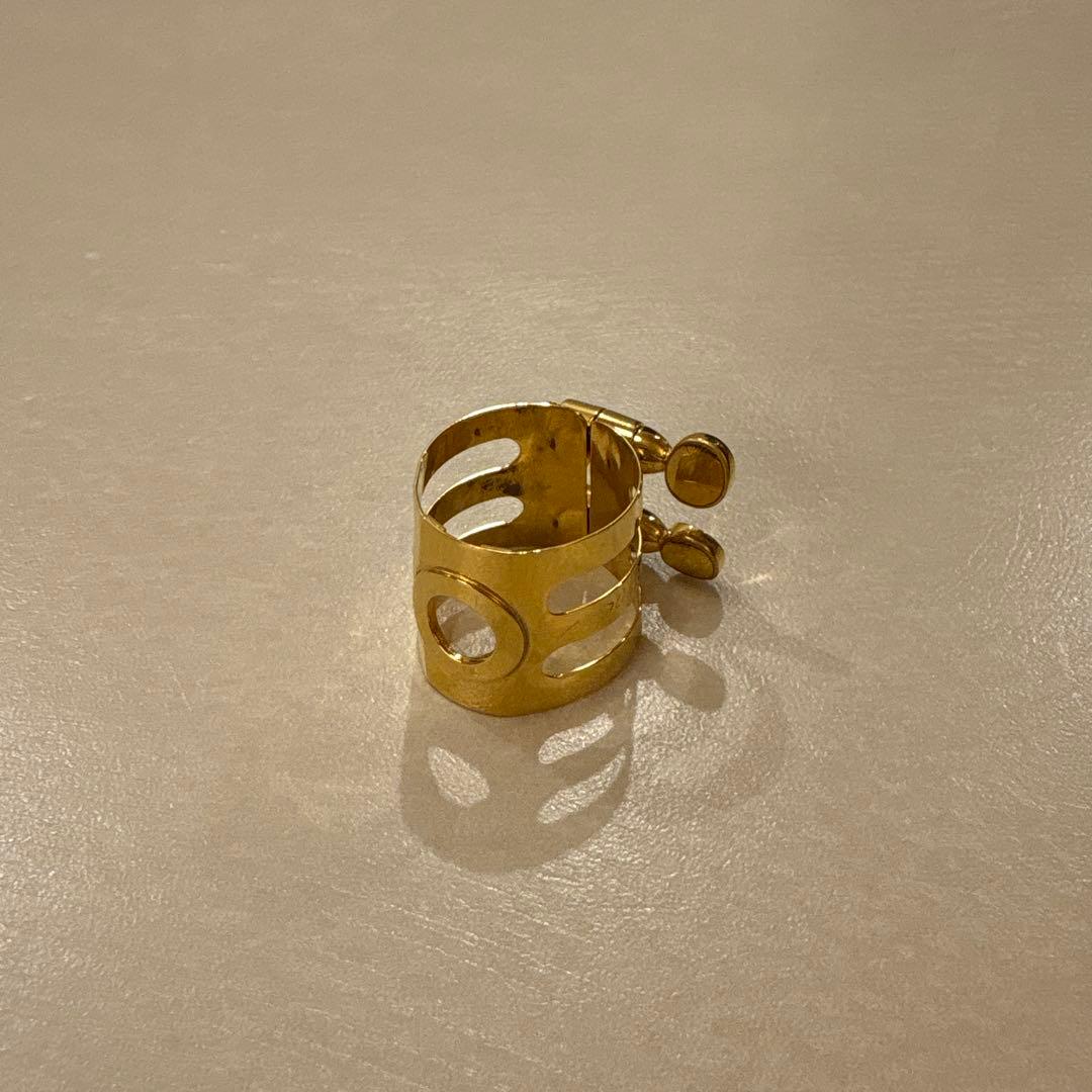 ウッドストーン クラリネットリガチャー ゴールド