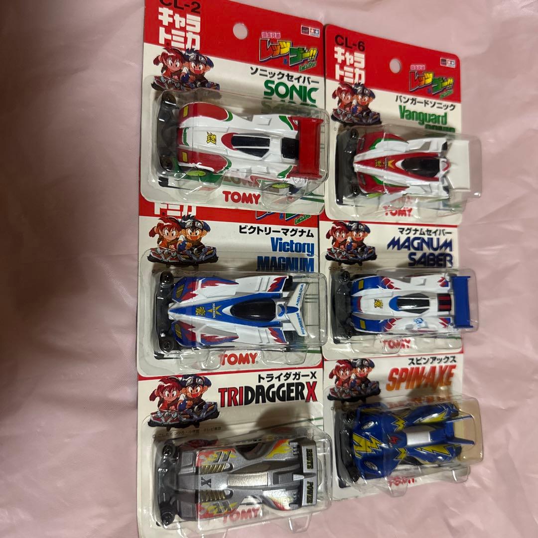 キャラトミカ　ミニ四駆　6台セット