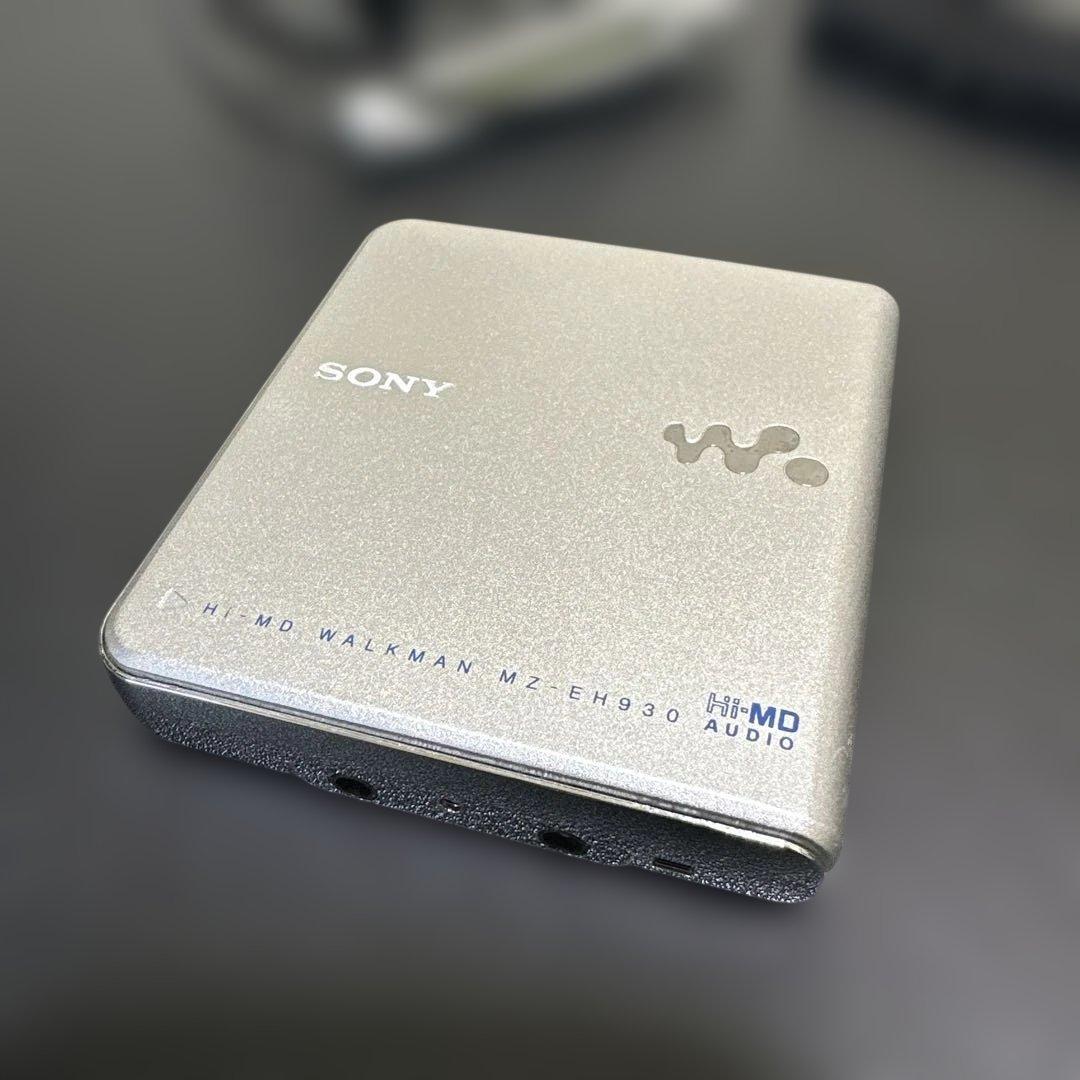 美品SONY HI-MD WALKMAN MDプレーヤー MZ-EH930