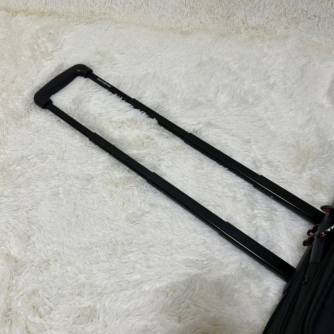 美品 Samsonite サムソナイト 2輪 キャリーケース 機内持ち込み◎ 黒
