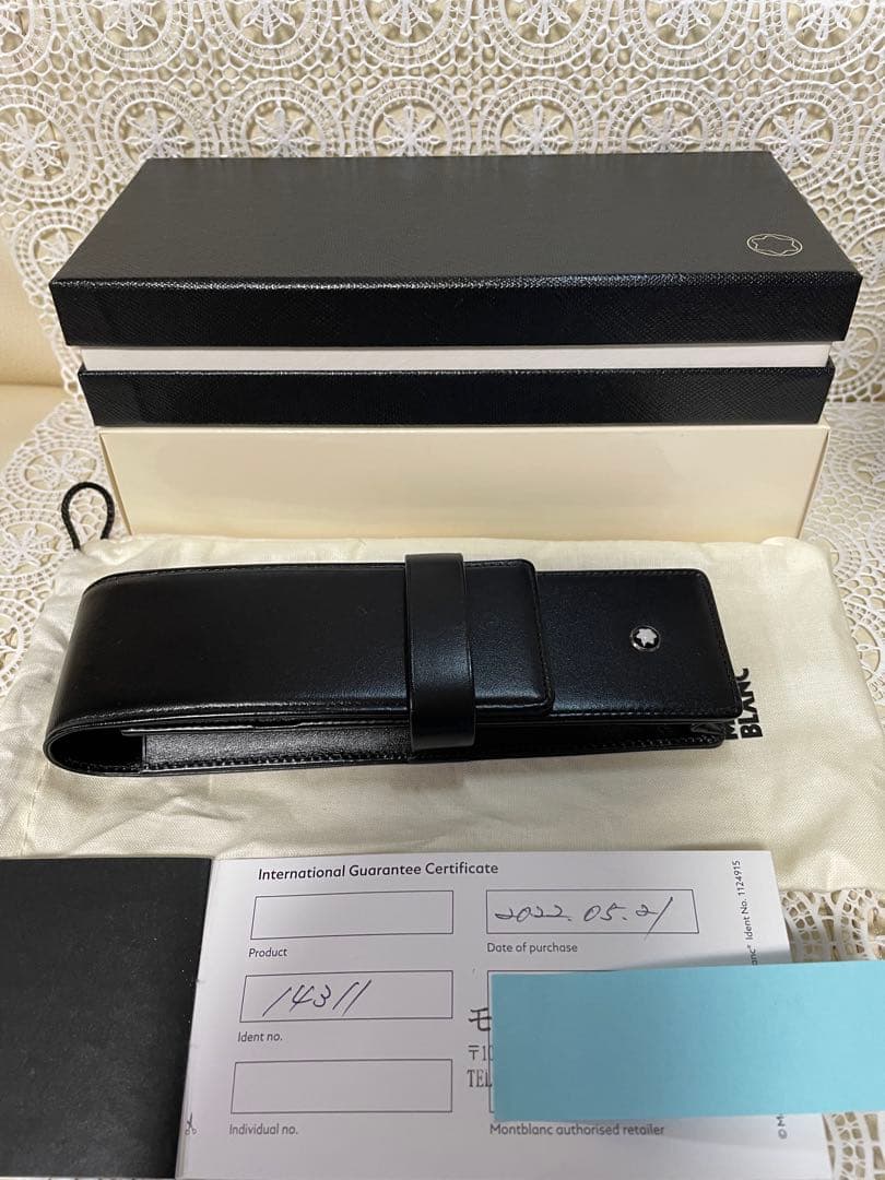 【お値打ち】モンブラン ペンケースシエナ 2本差し