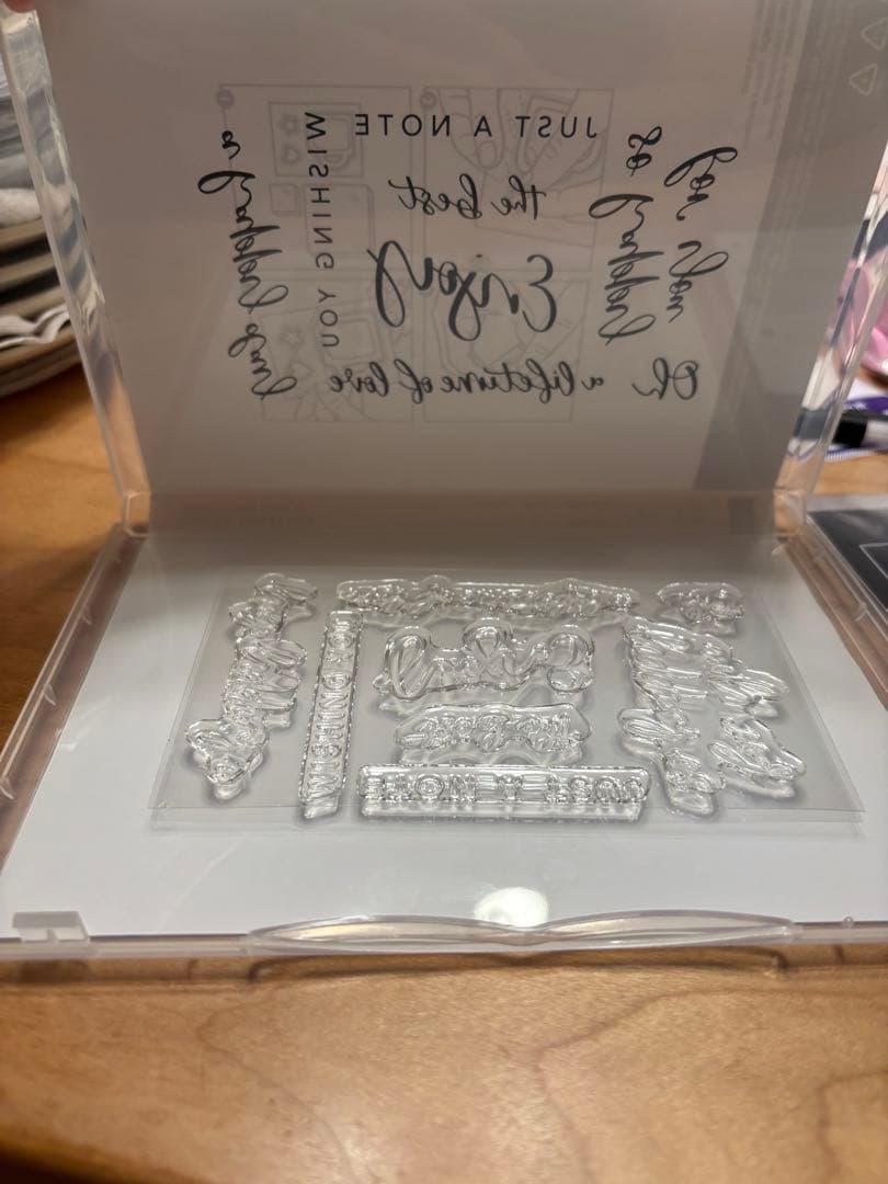 未使用♡ラティスと葉が可愛いダイ♡スタンピンアップ