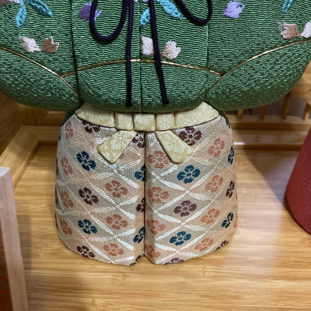 雛人形　立ち雛　木目込み人形