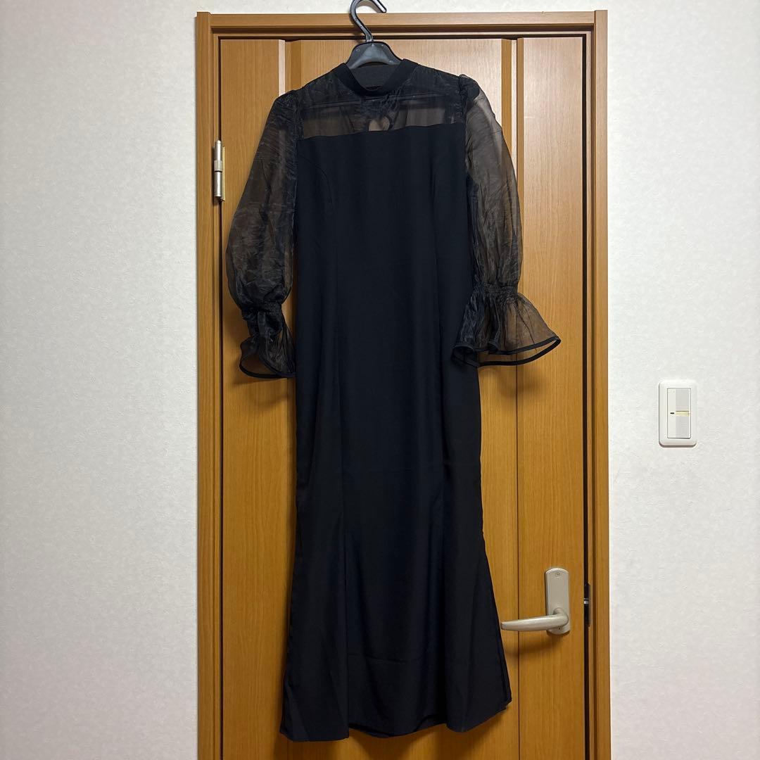 nairo スタンドカラーマーメイドドレス オケージョンドレス Sサイズ