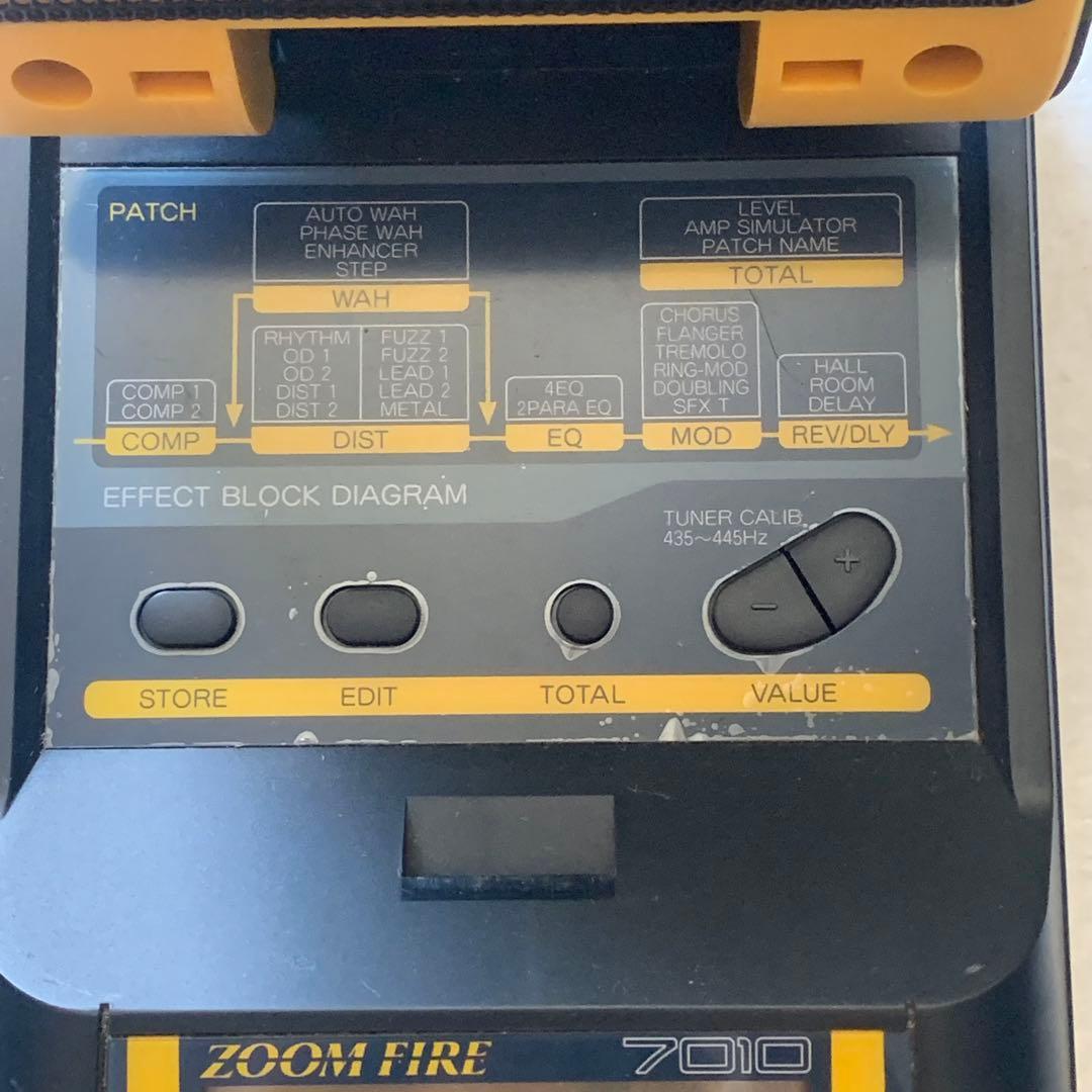 ジャンク ZOOM FIRE7010 マルチエフェクター