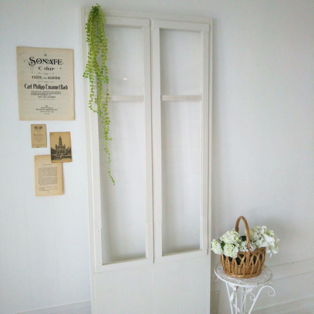 窓枠 フランス アパルトマン 室内窓 ハンドメイド