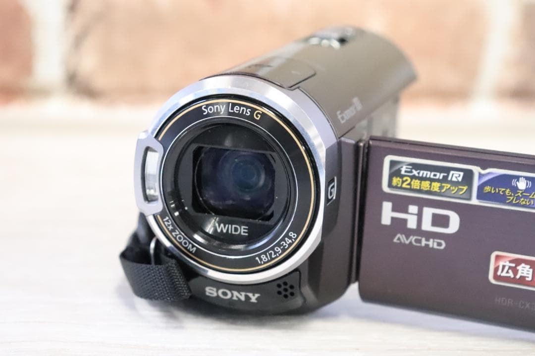 ■SONY ソニー Handycam HDR-CX370V ビデオカメラ