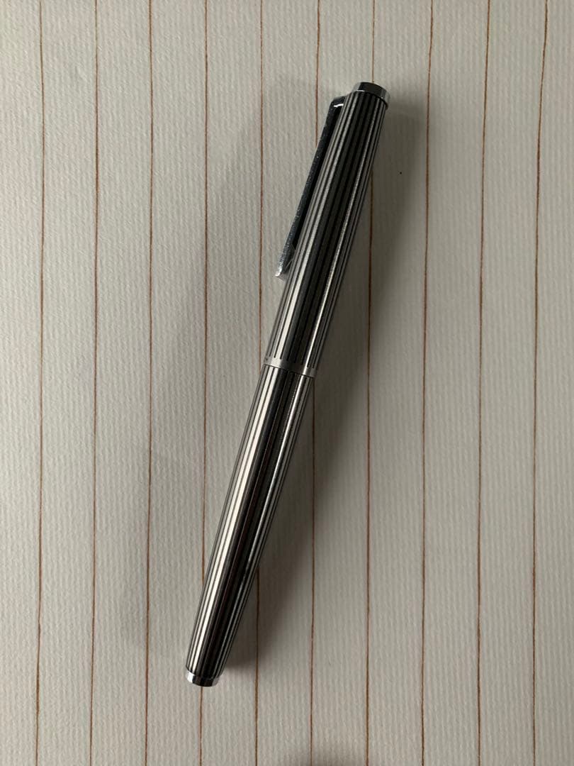 パイロット 蝕刻 18Kホワイトゴールドペン先 万年筆