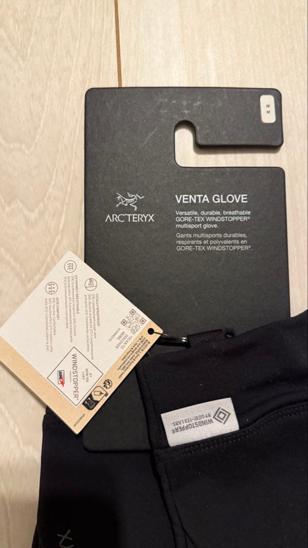 新品未使用 アークテリクス べンタクローブ ブラック Mサイズ