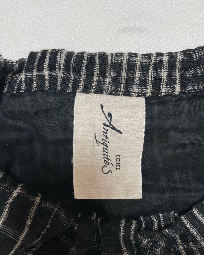ICHI Antiguite's イチアンティークス　麻　サルエルパンツ　美品