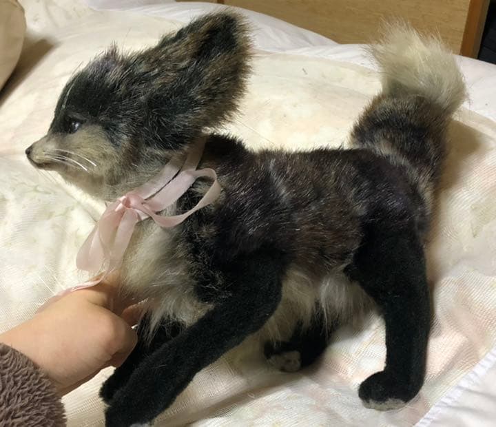 Lee Cross 様　アートドール　作家　キツネ　ぬいぐるみ　アートドール