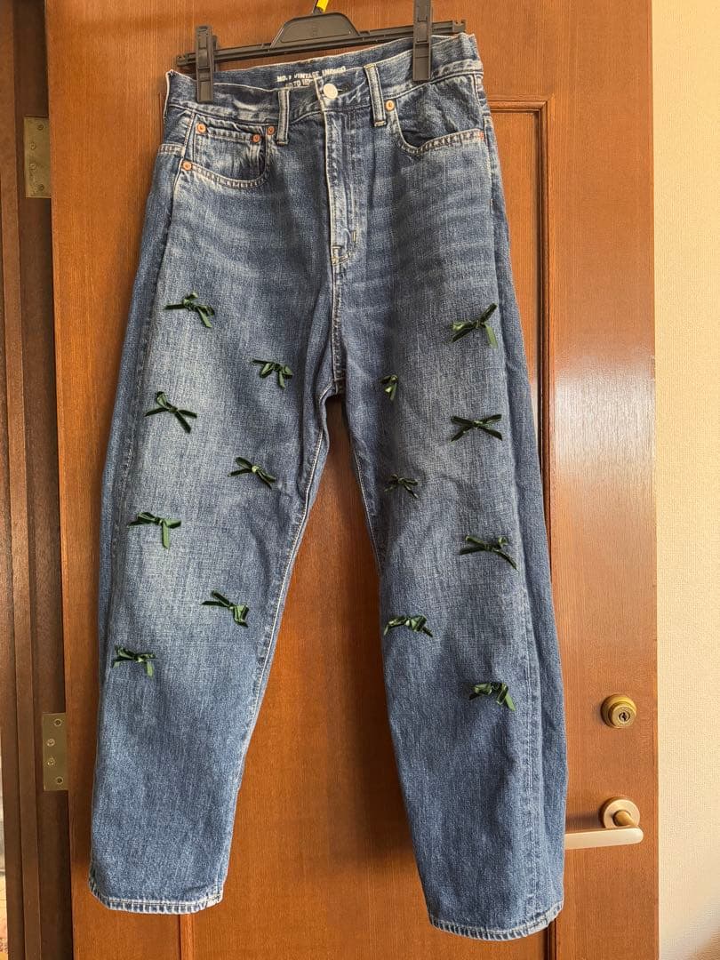 GO TO HOLLYWOOD リボン　デニム　パンツ　02 美品