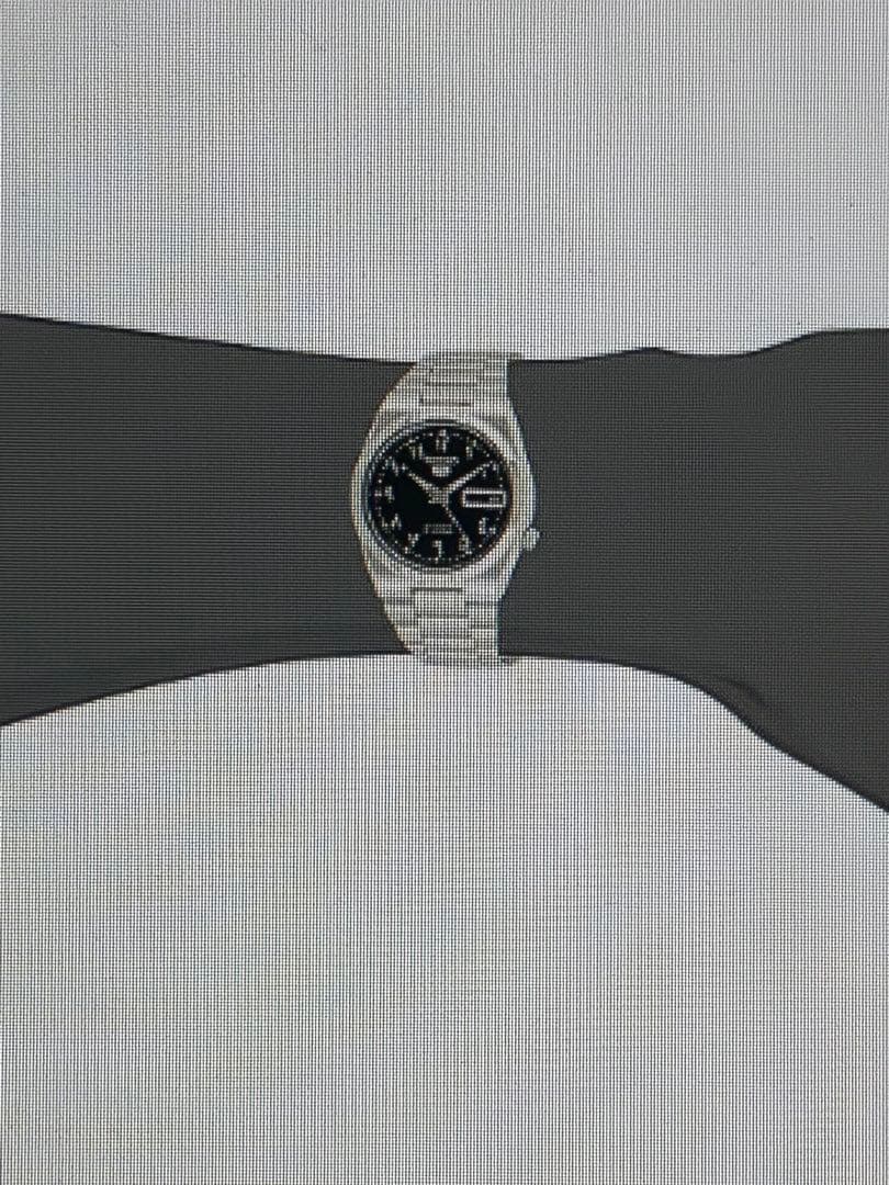 SEIKO 5自動巻き時計 ステンレススチール 黒文字盤 アラビア文字表記