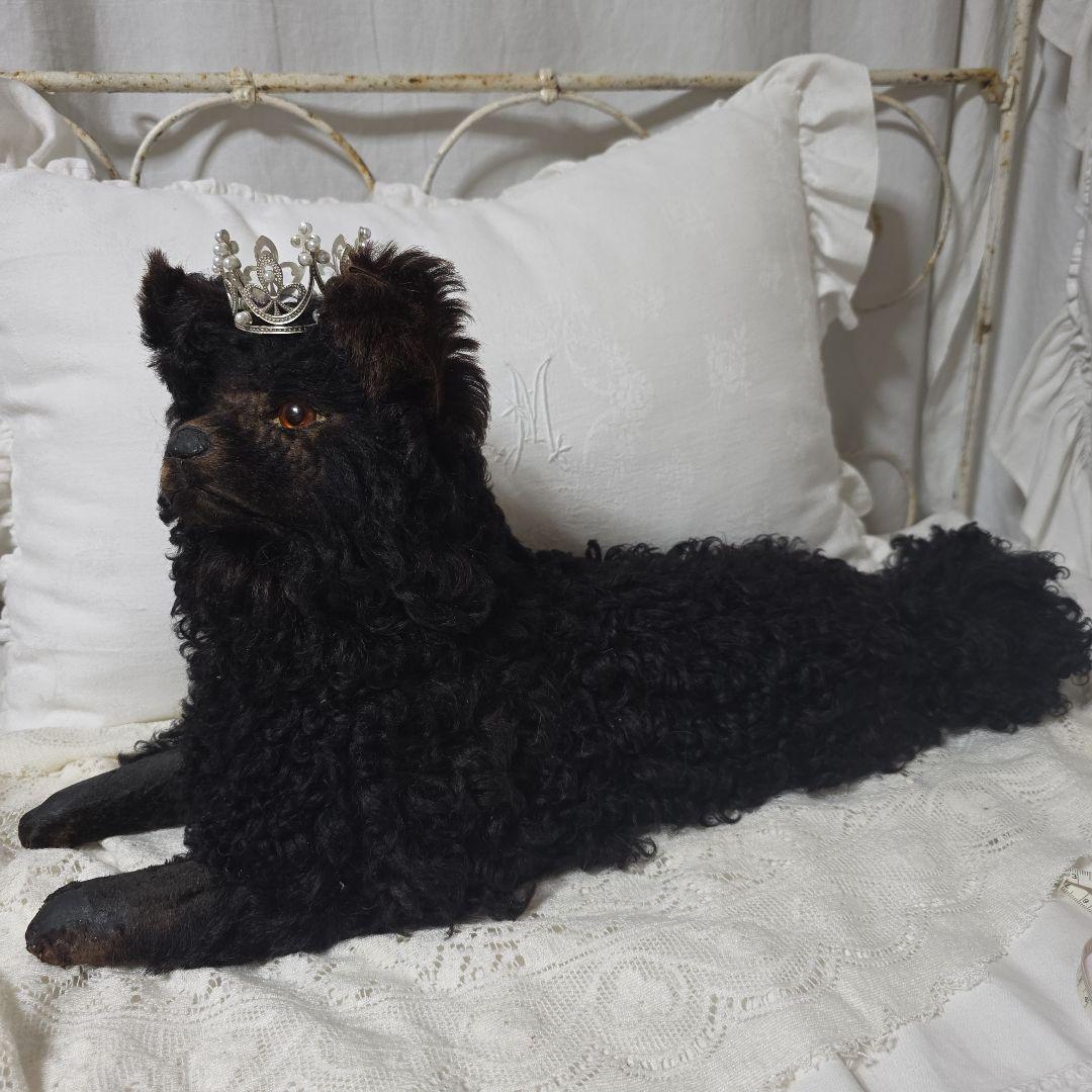 フランスアンティーク　ドック　アーティストベア　リアルドック　テディベア