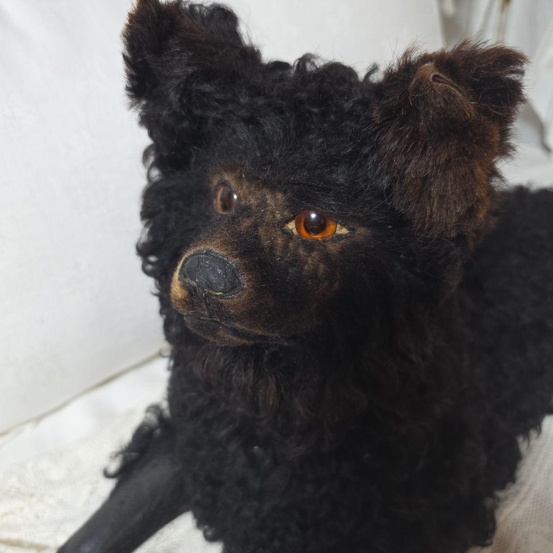 フランスアンティーク　ドック　アーティストベア　リアルドック　テディベア