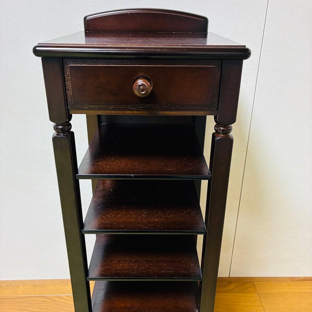 maruni マルニ 電話台 花台 木製 収納家具 キャビネット チェスト