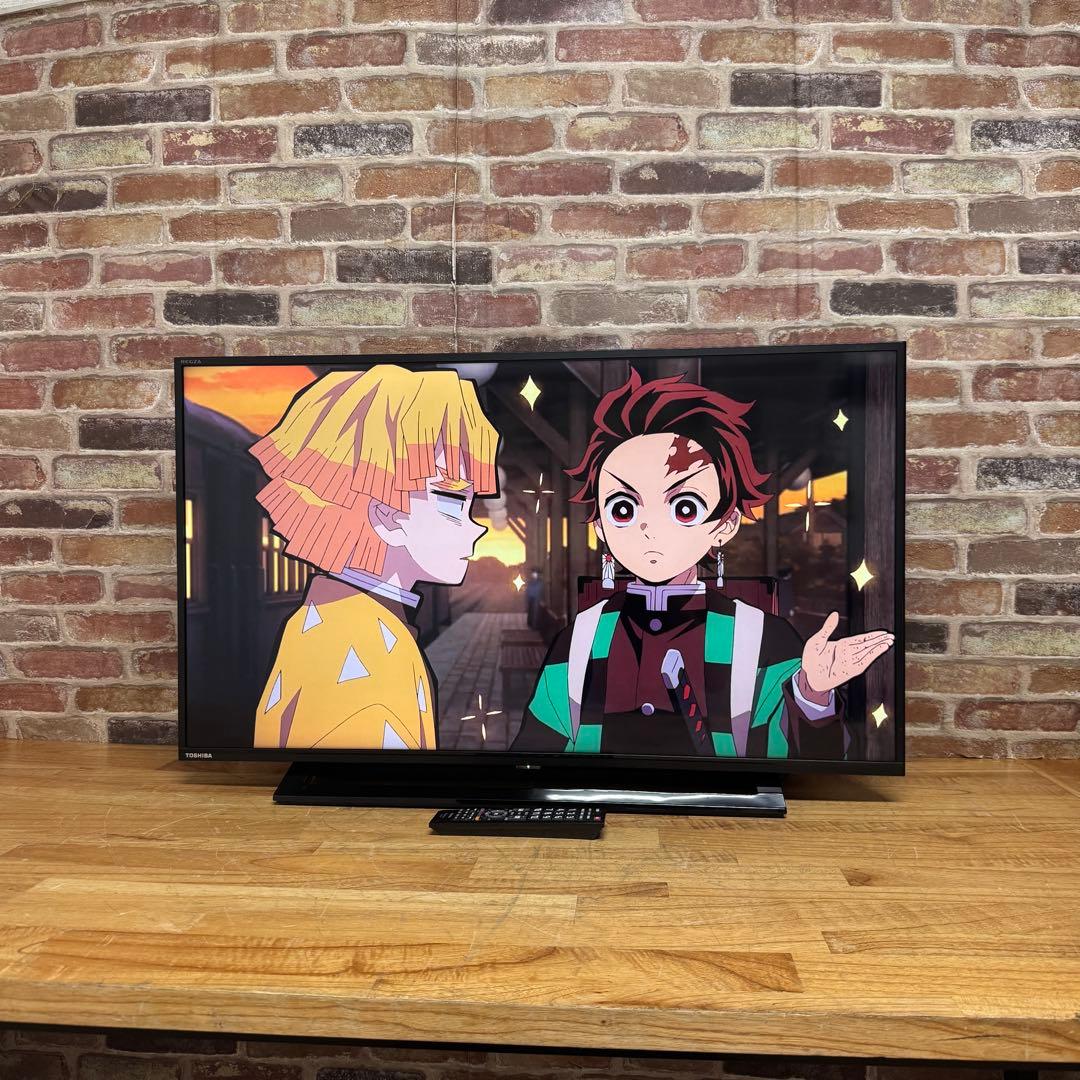 2023年製！東芝 40V型 液晶テレビ REGZA 40S22 裏番組録画対応