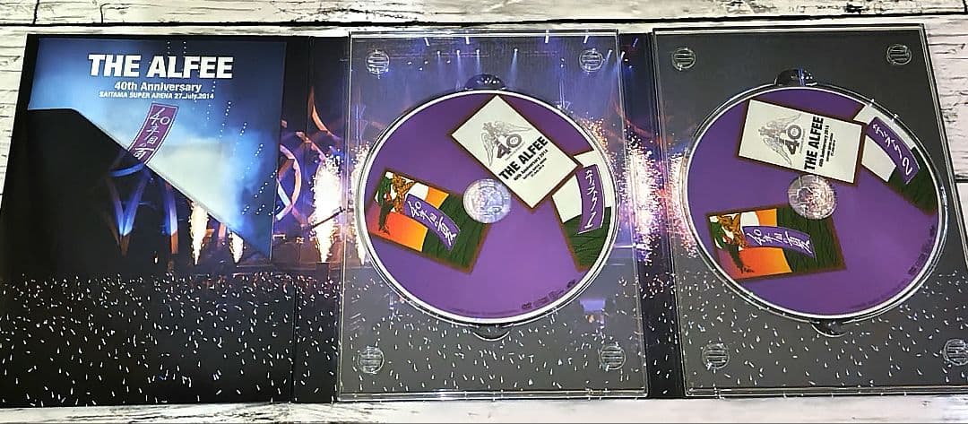 【DVD】THE ALFEE 40年目の夏 ライブDVD 2巻セット
