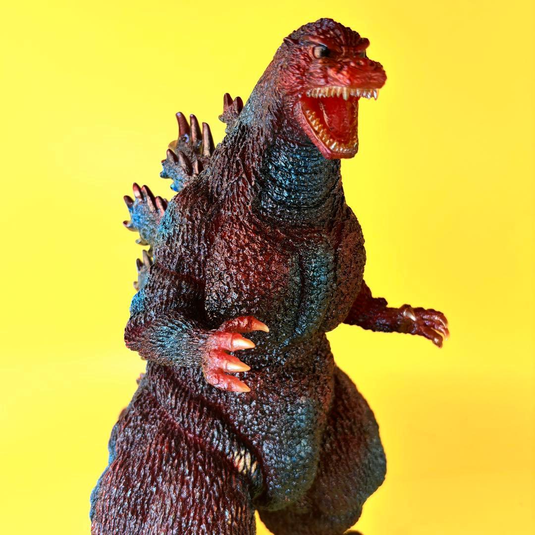 東宝30cmシリーズ ゴジラ(1995) カスタム　オレンジVer. 後藤彩色所