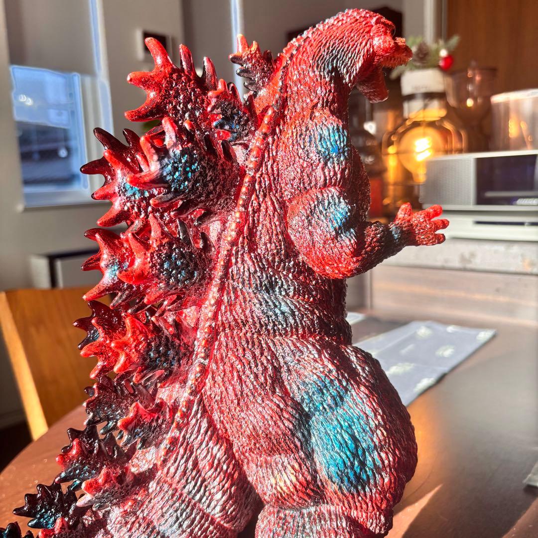 東宝30cmシリーズ ゴジラ(1995) カスタム　オレンジVer. 後藤彩色所