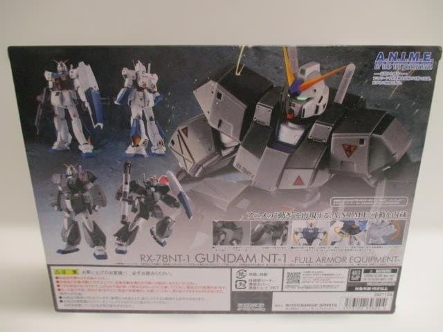 【未開封】ROBOT魂 RX-78NT-1 ガンダムNT-1＆チョバム・アーマー