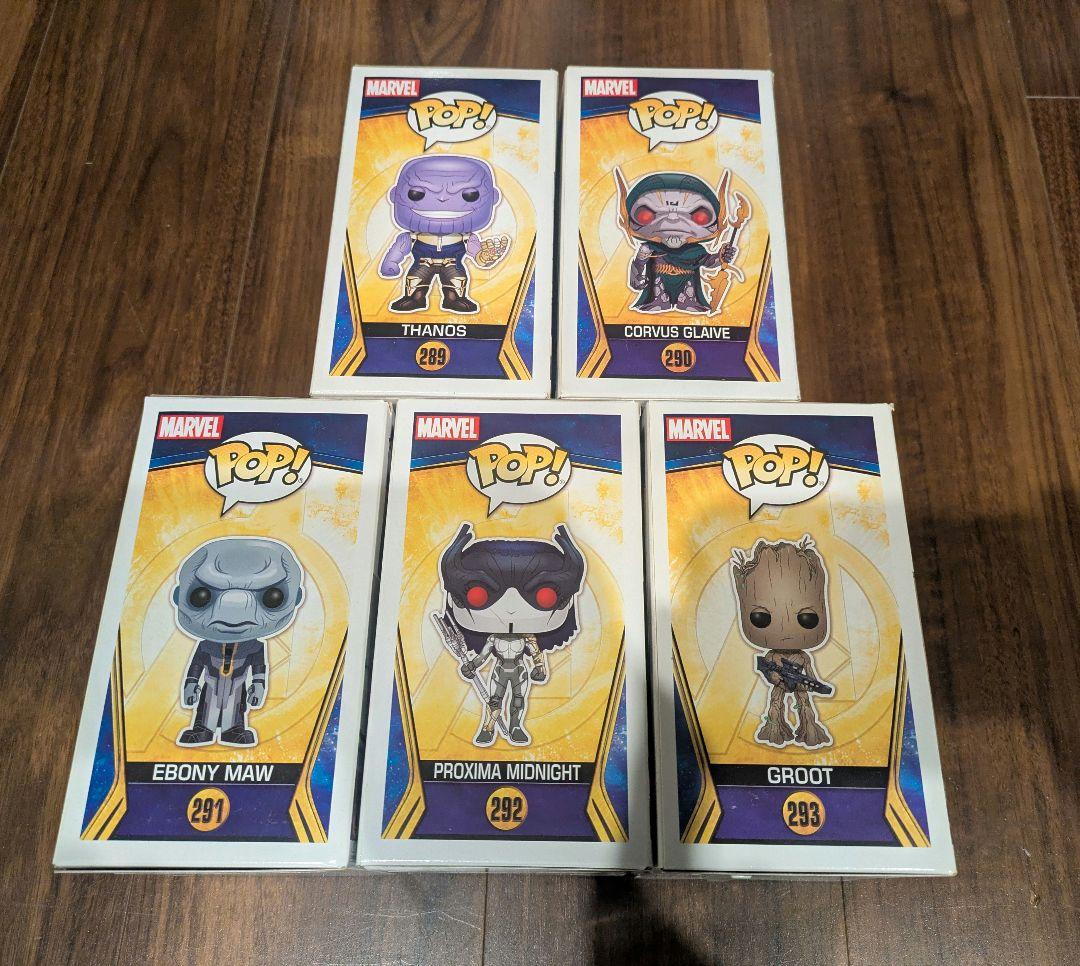 funko pop AVENGERS アベンジャーズ ５点セット