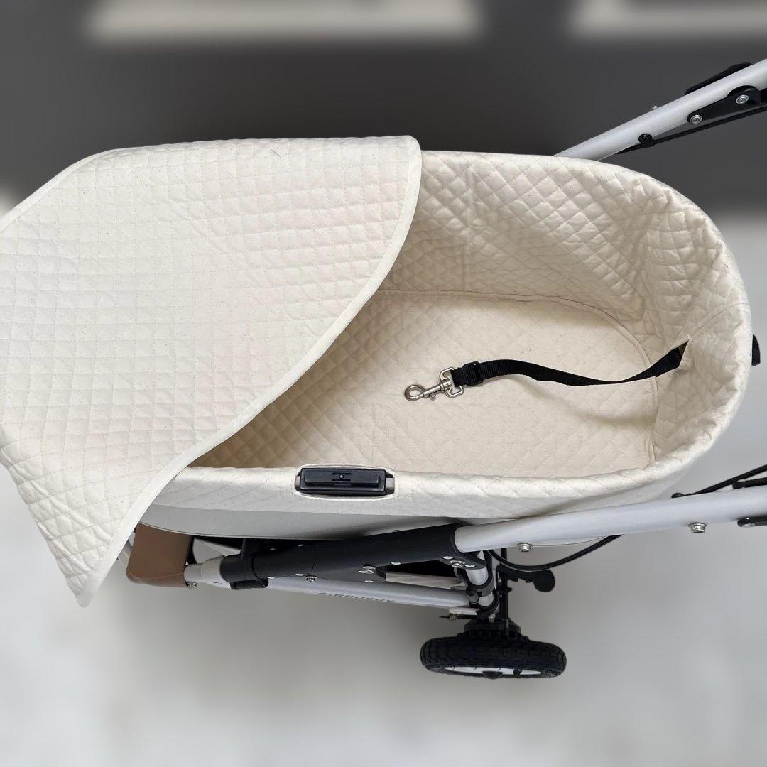 ハンドメイド製作！エアバギードーム3 (ラージサイズ)生成り色 3点セット