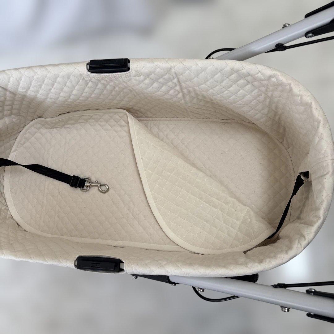 ハンドメイド製作！エアバギードーム3 (ラージサイズ)生成り色 3点セット