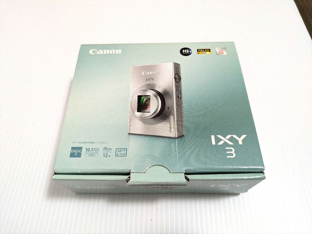 【美品】Canon IXY3 シルバー　コンパクトデジタルカメラ PC1736