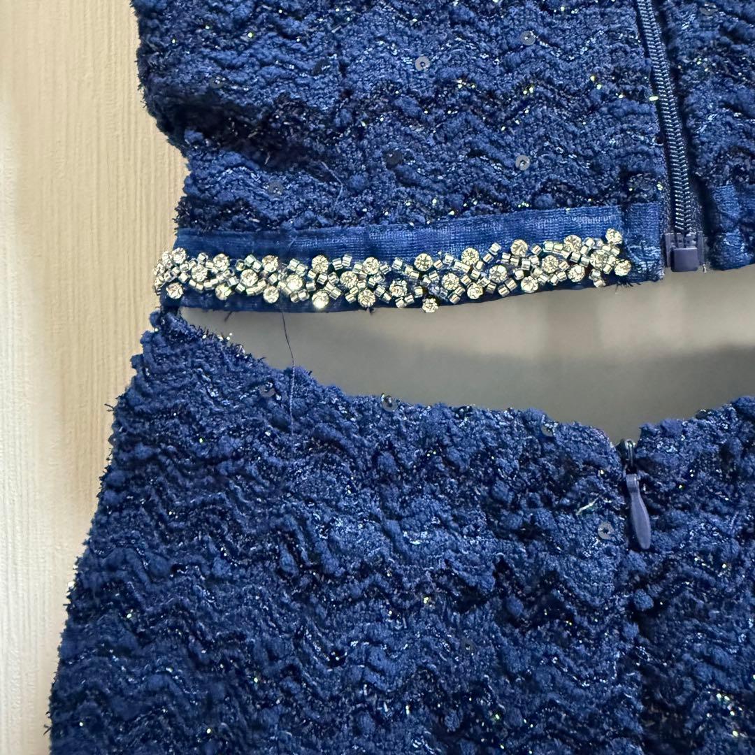 an アン セットアップドレス キャバドレス ビジュー