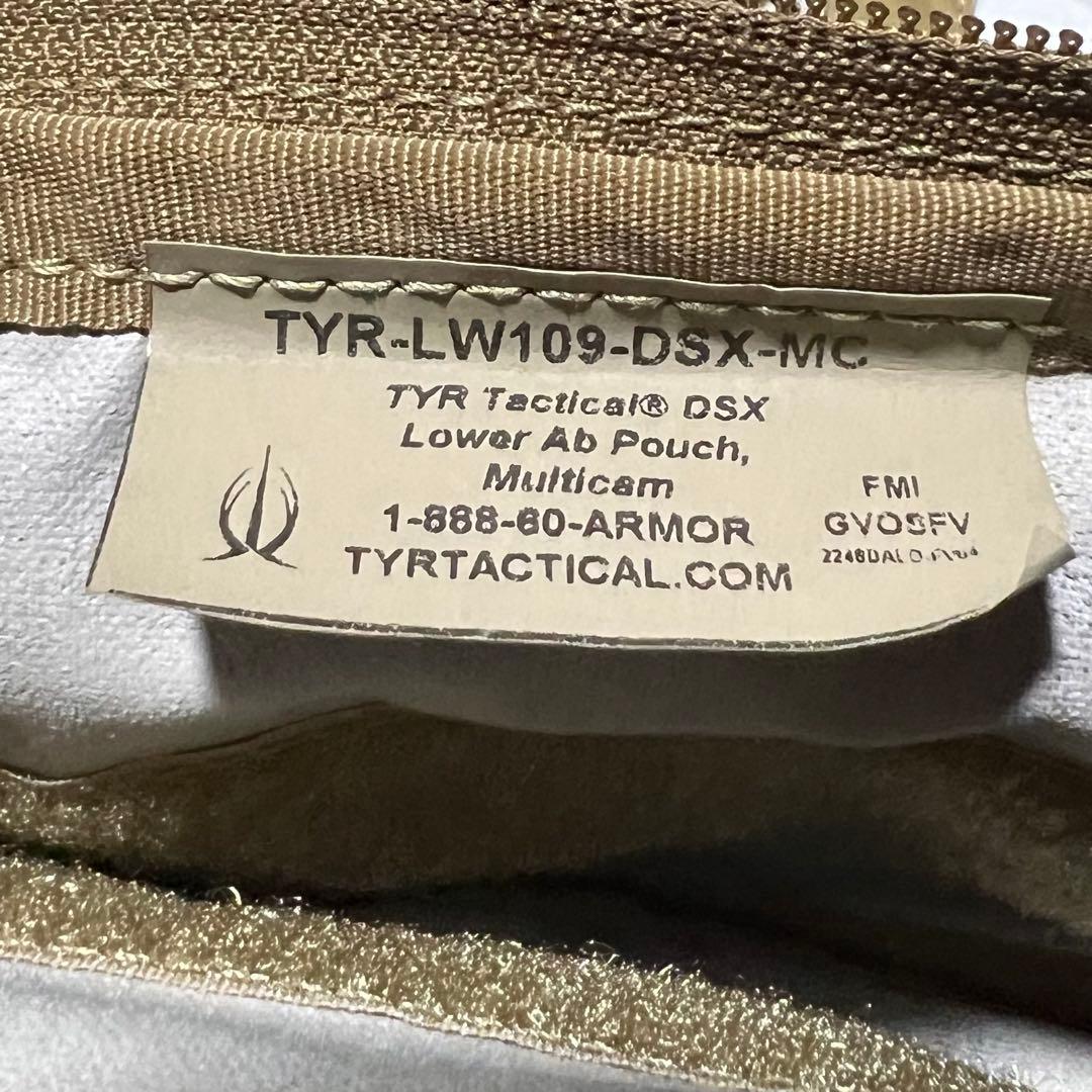 実物未使用 TYR コンバット アジャタスタブル チェストリグ マルチカム