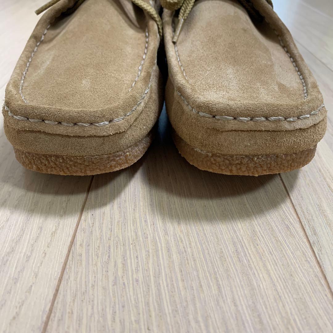 Clarksクラークス ワラビーシューズ 24.5cmサンドベージュ スウェード