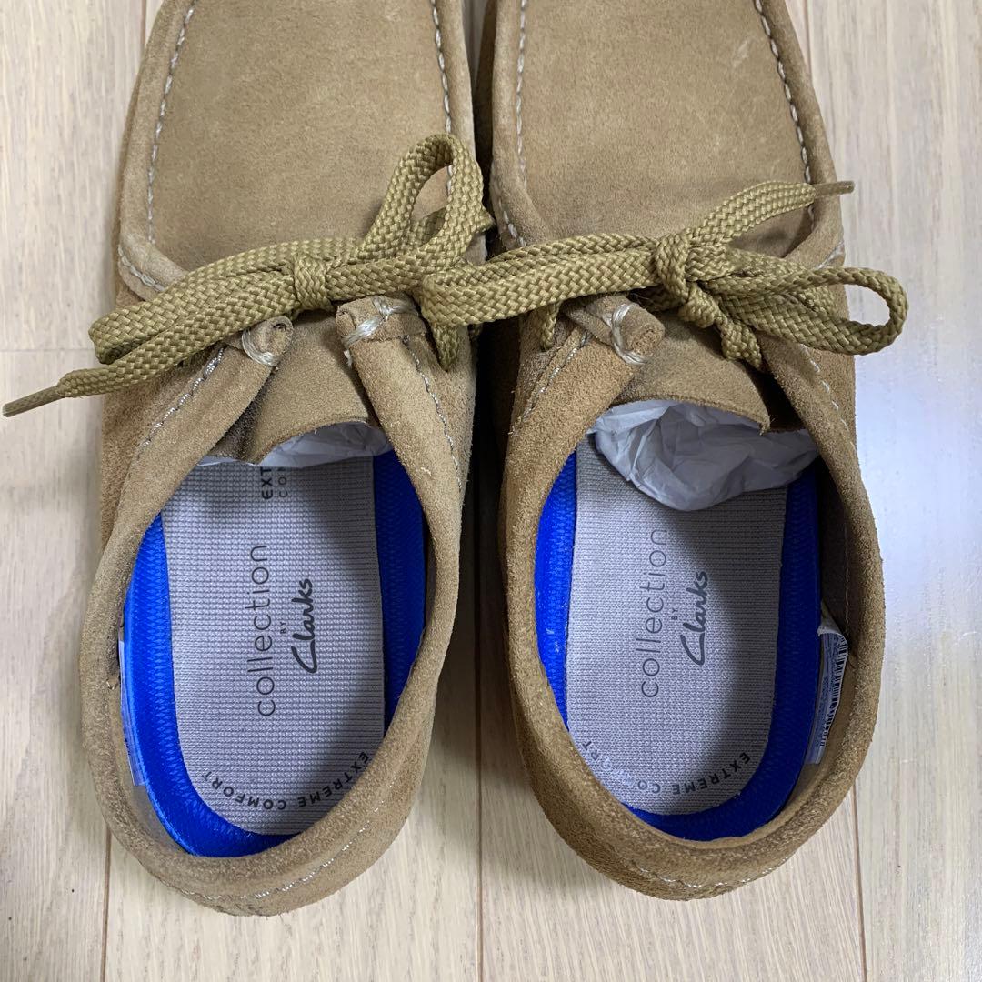 Clarksクラークス ワラビーシューズ 24.5cmサンドベージュ スウェード