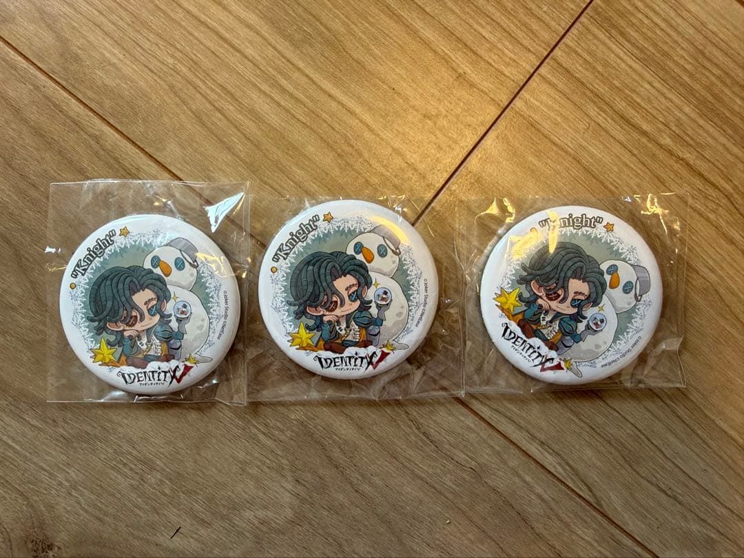 第五人格 IJL 缶バッジ 騎士 3つセット