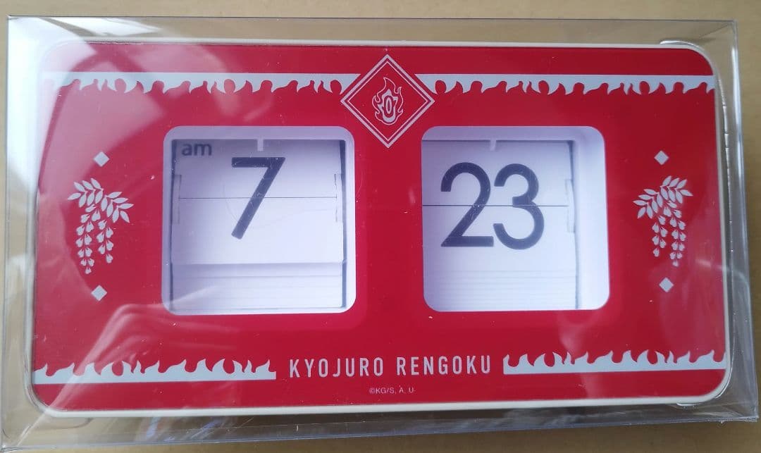 【新生活にお勧め！】★メルカリ初★入手不可★鬼滅の刃 パタパタクロック煉獄杏寿郎