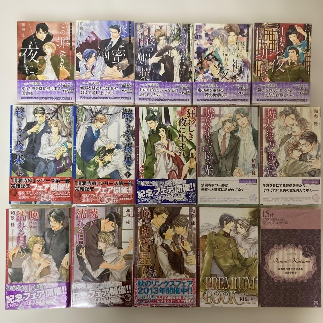 ★お値打ち！和泉桂先生 清澗寺家シリーズ