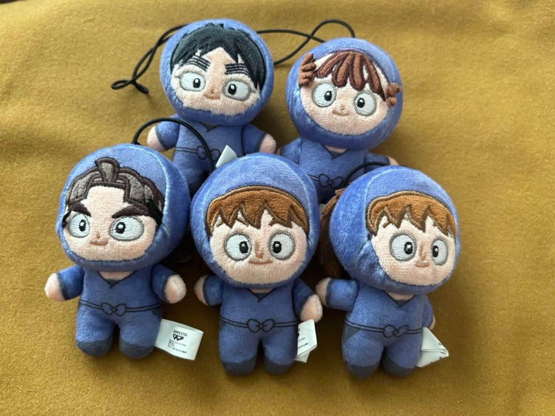 忍たま乱太郎 忍たま ほわぬい 忍服 久々知 尾浜 竹谷 鉢屋 不破 五年生