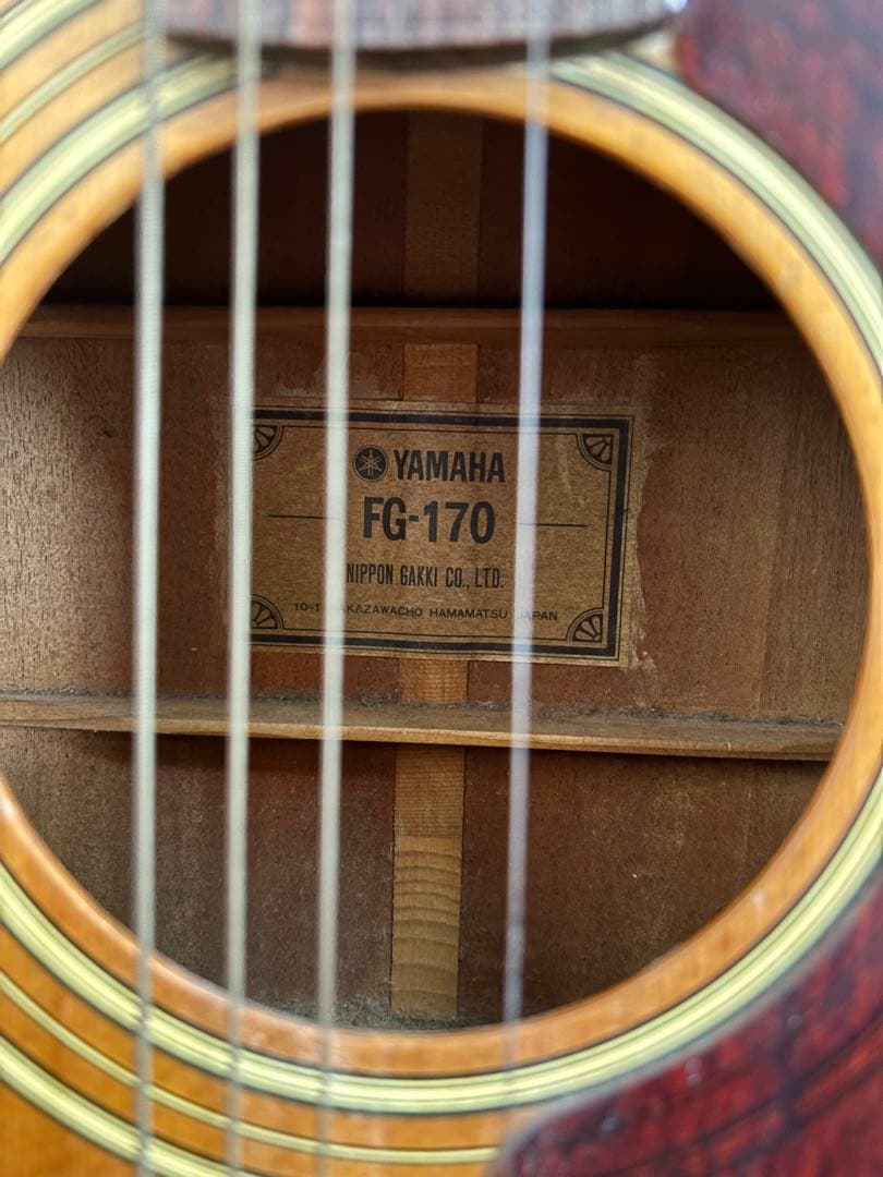 Yamaha FG-170 アコースティックギター